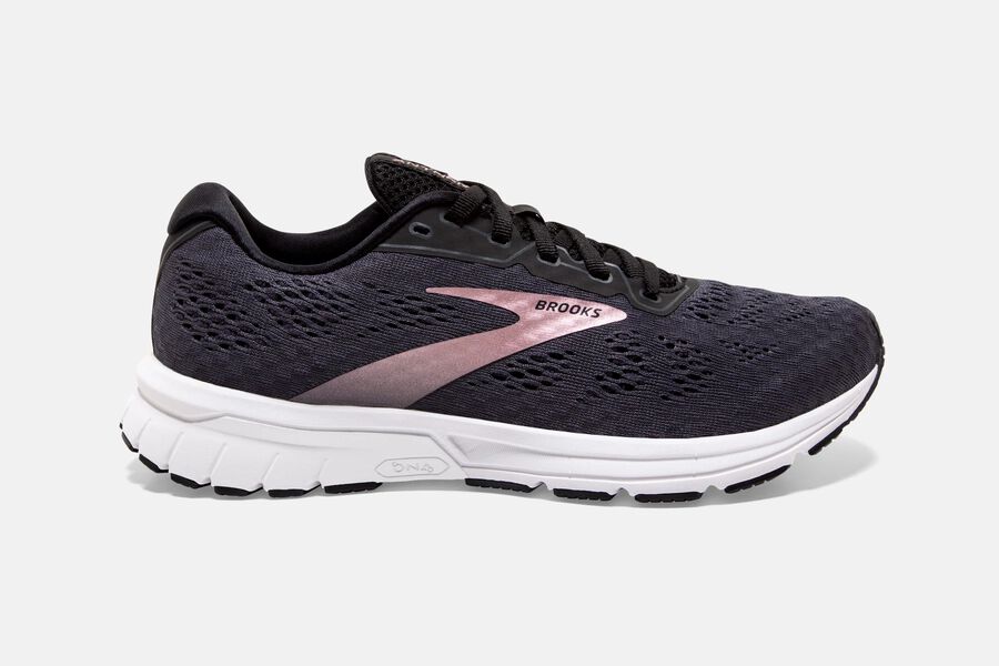 Brooks Running Shoes - Anthem 3 Road Womens - Black/Pink - OUX-832901